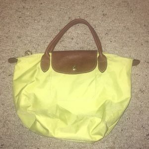 Yellow/Green Longchamp Bag